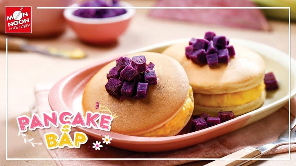 Giải cứu bắp, Mẹ làm ngay món Pancake bắp thơm mềm cho Bé