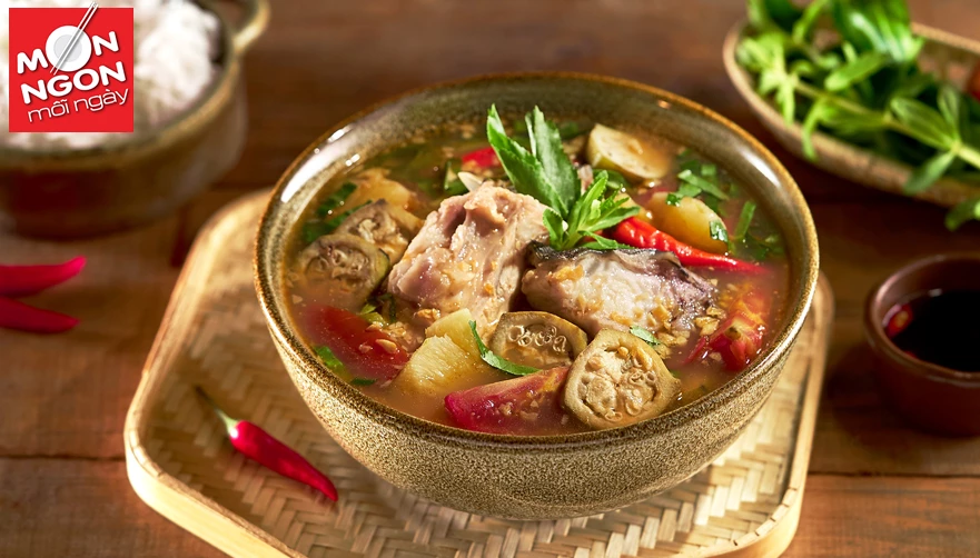 Canh đầu cá bớp