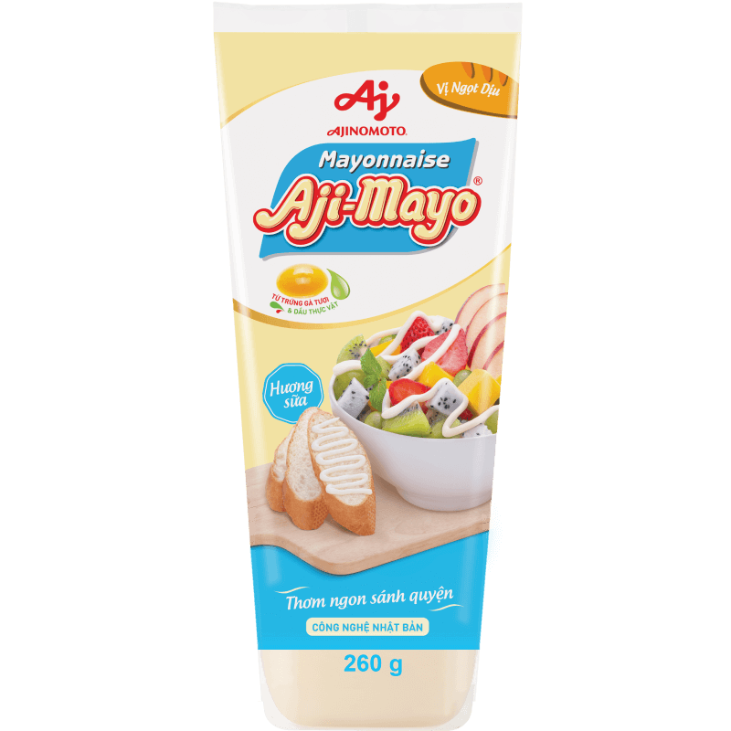 Xốt Mayonnaise Aji-mayo® Vị Ngọt Dịu