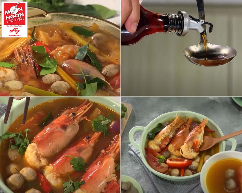 Cách nấu món Tom yum kung chuẩn vị Thái ngay tại nhà