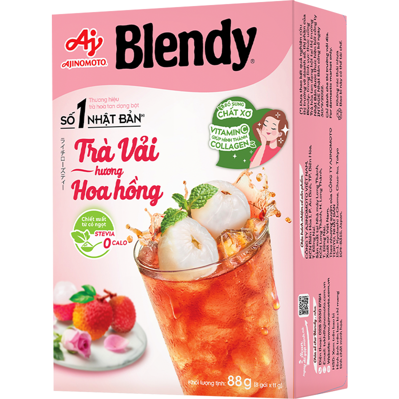 Trà Vải hương Hoa Hồng Blendy®